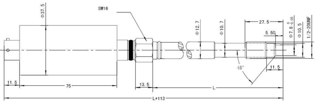 DPT124-111 Melt Pressure Sensor