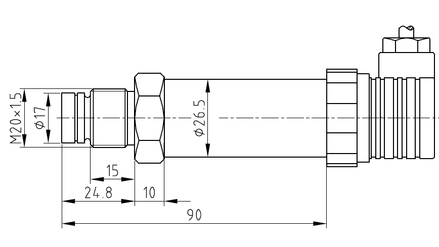 DPT241 Flush Diaphragm Pressure Transmitter