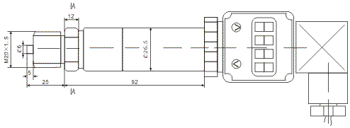 DPT281 Digital Display Pressure Sensor